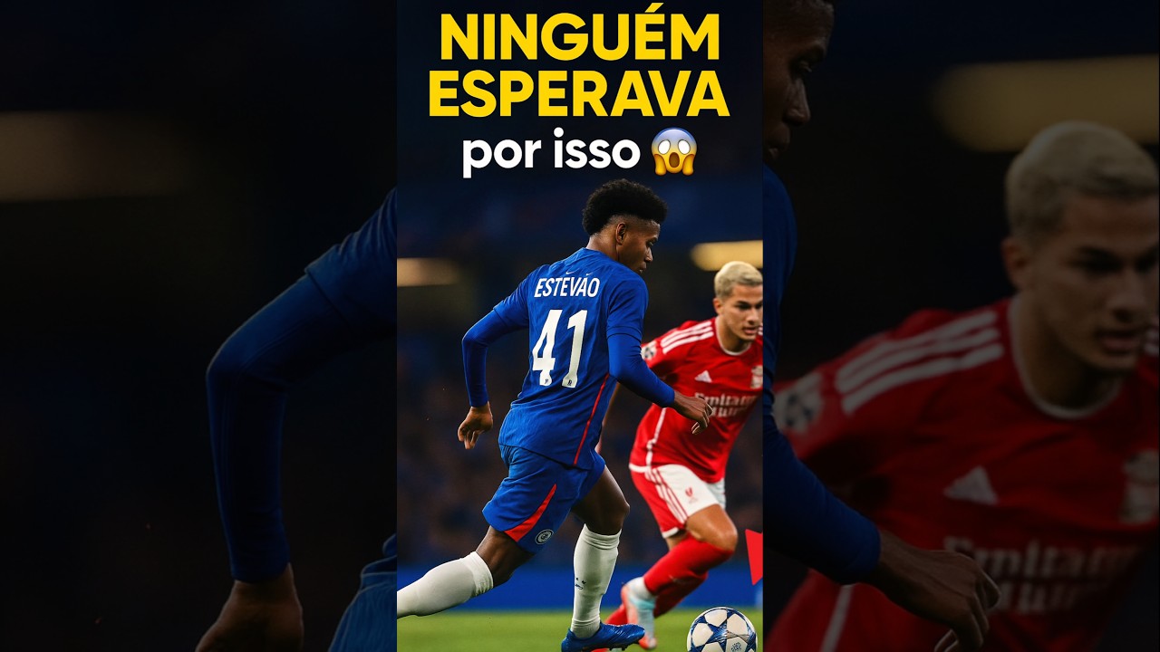 Estevão e o Gol que Surpreendeu o Chelsea 😳
