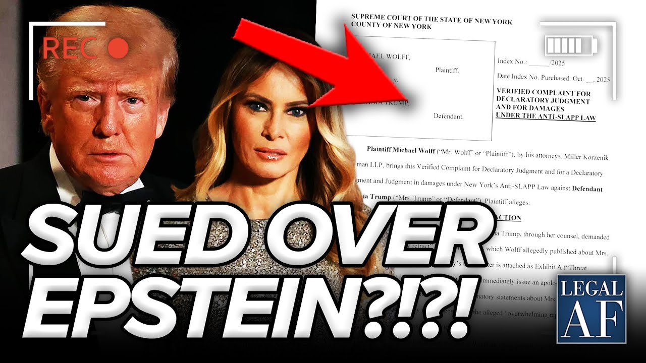 Melania Trump Surprised by New Epstein Lawsuit 🚨: Insider Details Revealed