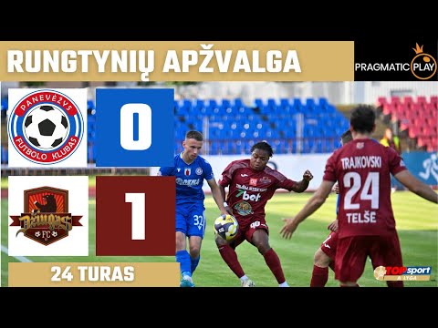 24 turo santrauka: „Panevėžys“ – „Džiugas“ (2025-08-08)