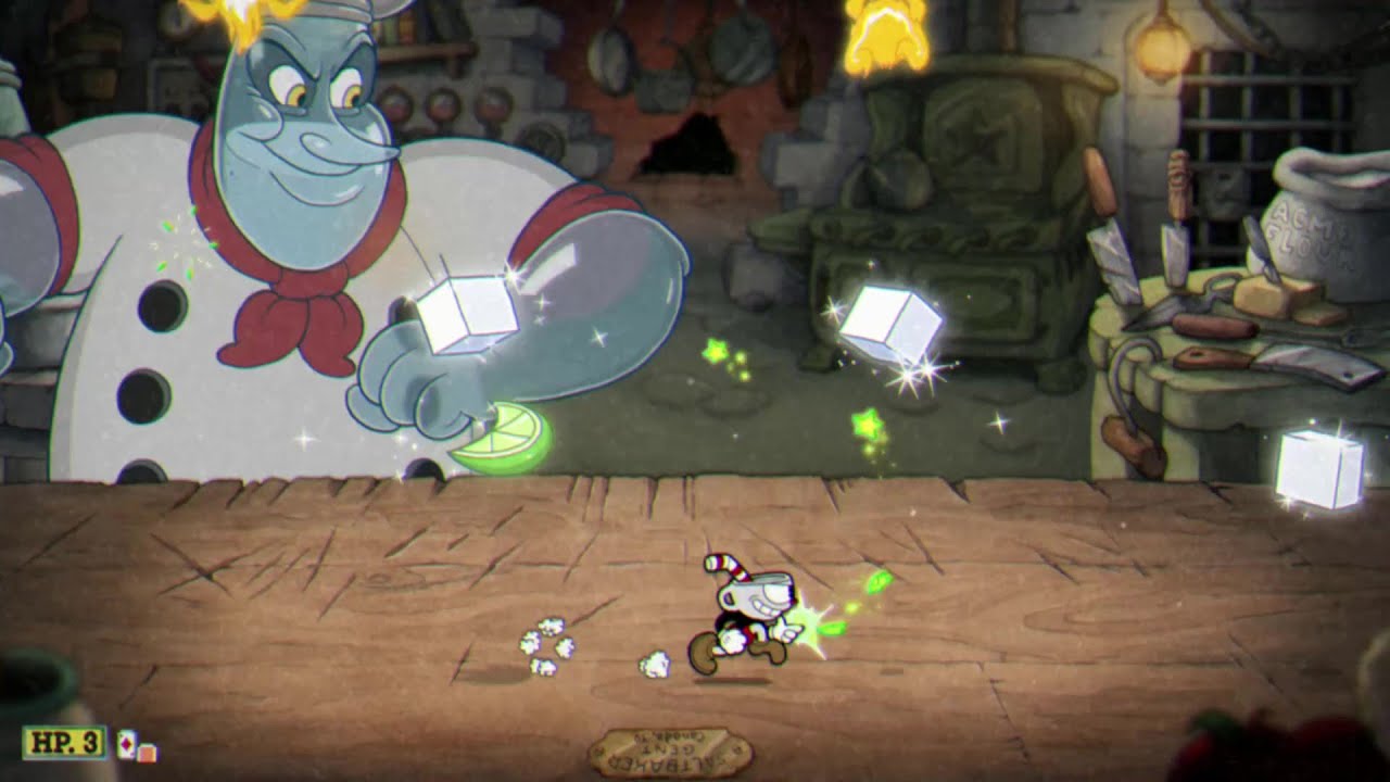 Cuphead Final Boss: Chef Saltbaker (Expert, S Rank, No Damage) 🎮