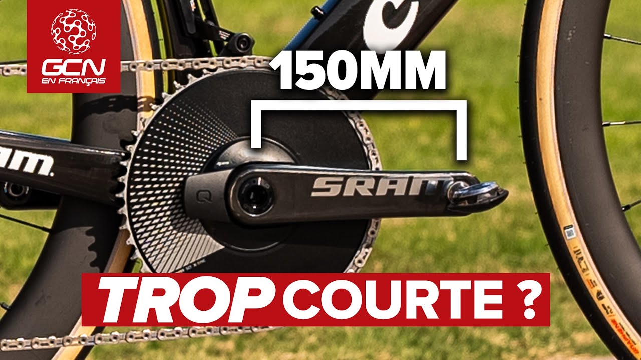 Pourquoi les cyclistes pro optent pour des manivelles courtes 🚴♂️