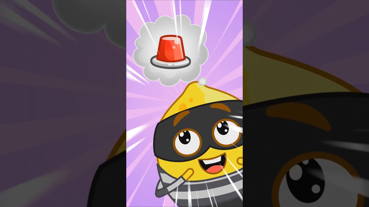 Super Police Car Loses Siren! 🚓 Who Took It? | Fun Police Cartoon for Kids