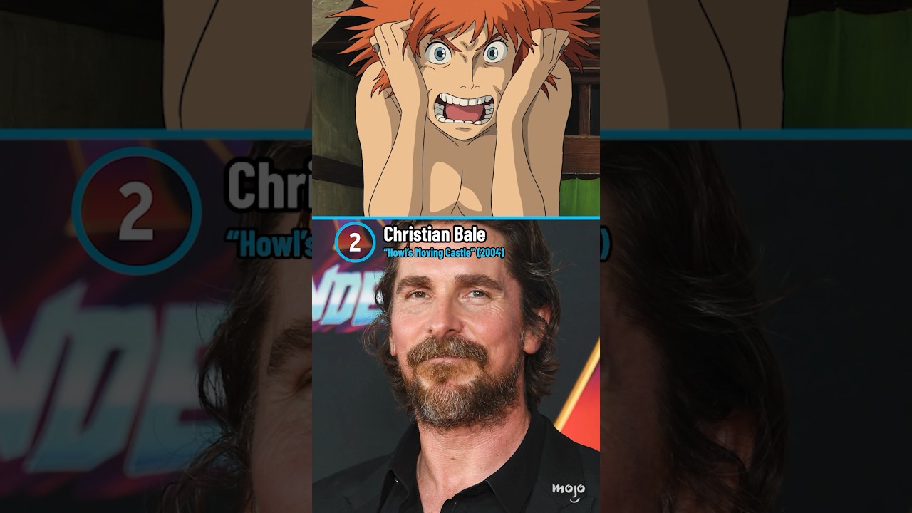 Top 5 Celebrity Voice Performances in Ghibli Films π¬