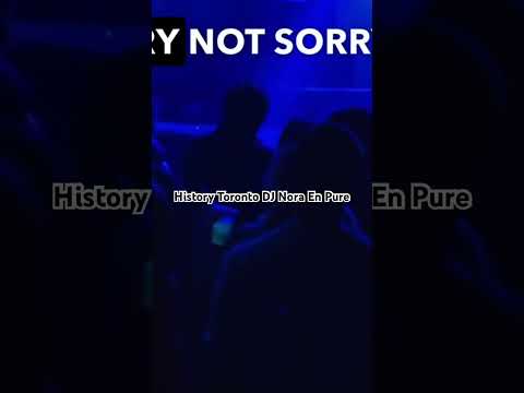 Dj Nora En Pure at History in Toronto #electronicmusic #dj #edm #toronto #nightoutintoronto #history