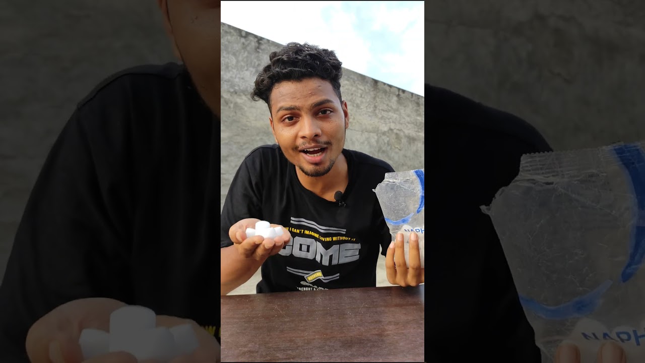 Naphthalene Ball Experiment 🧪