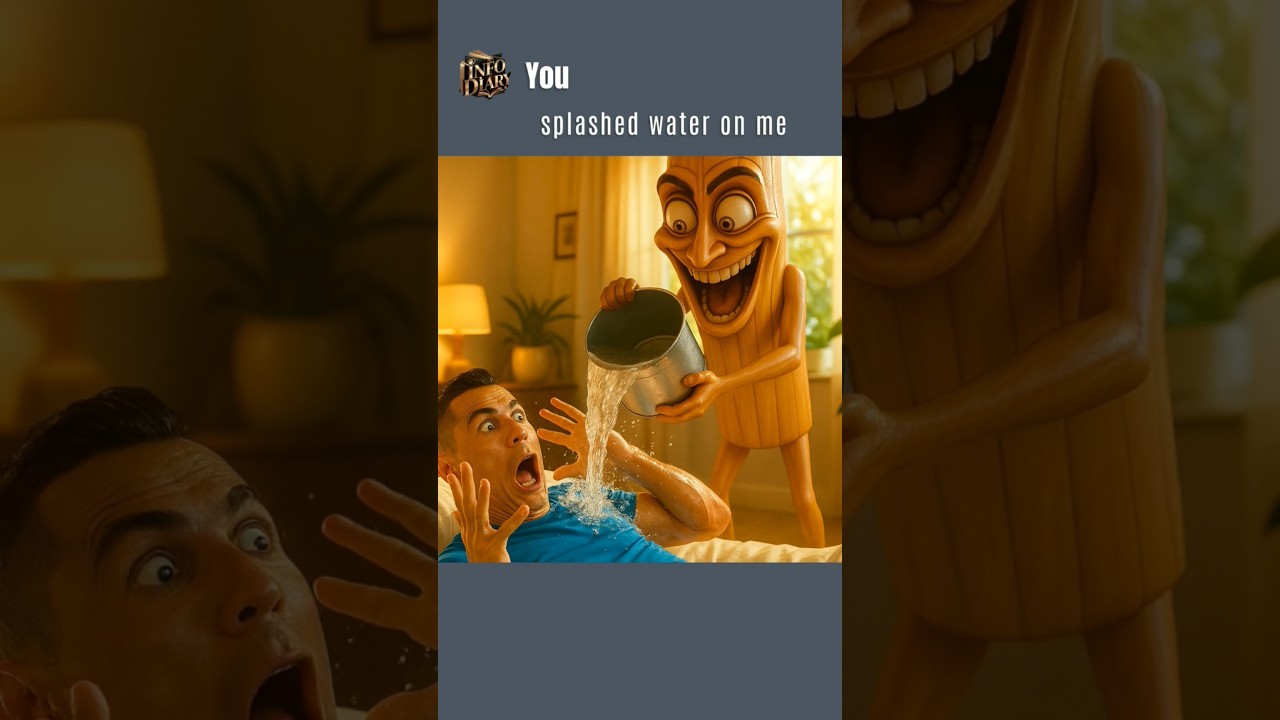 Cristiano Ronaldo's Hilarious Wake-Up Surprise 😄