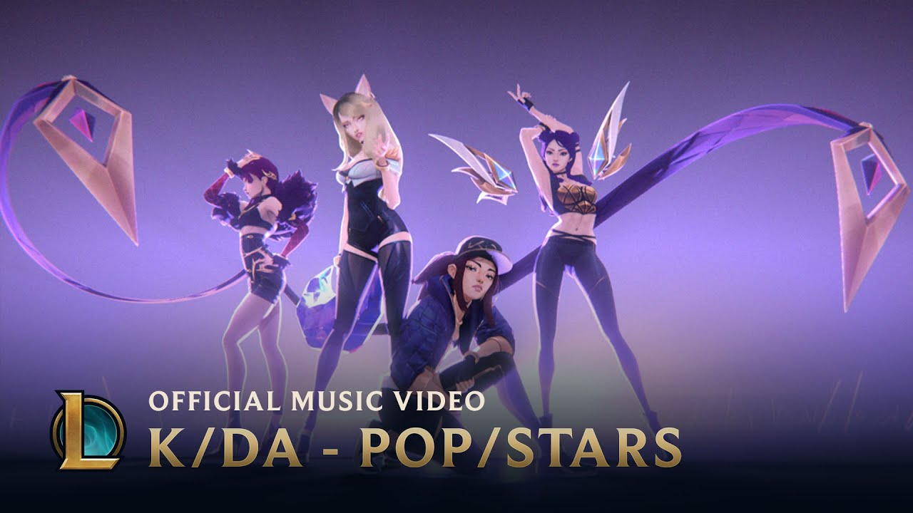 K/DA - POP/STARS ft. Madison Beer & G)I-DLE | Epic League of Legends Music Video 🎶