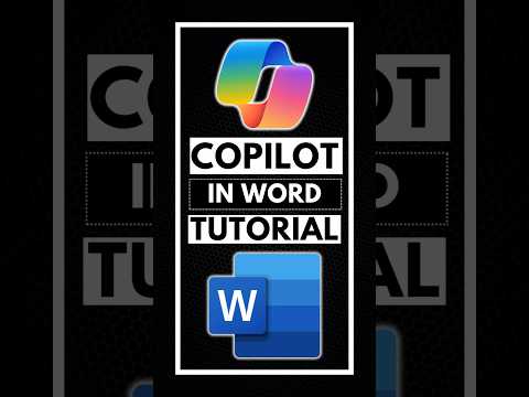Microsoft Copilot In Word Tutorial (in 1 minute)