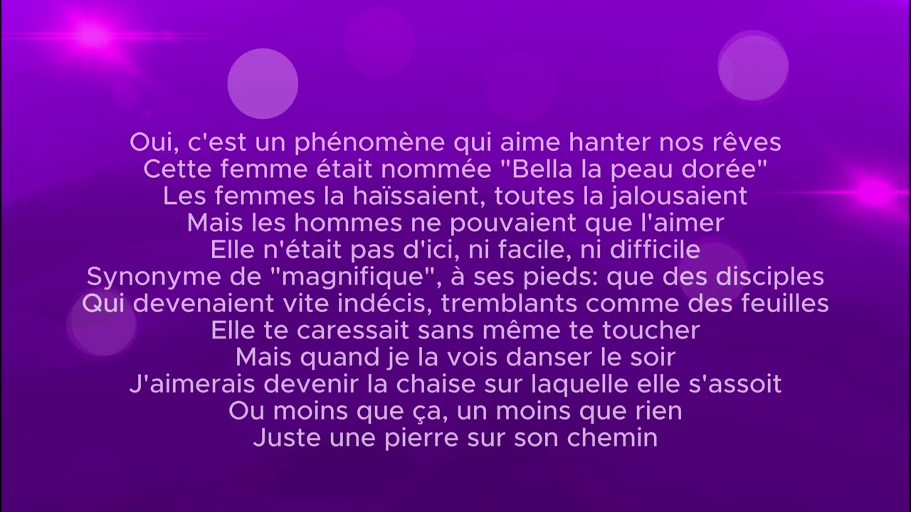 Gims - Bella 🎶 (Lyrics & Info)