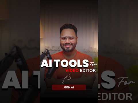 Must Know AI Tools as a Video Editor #videoediting #videoeditor #genai #ai #chatgpt