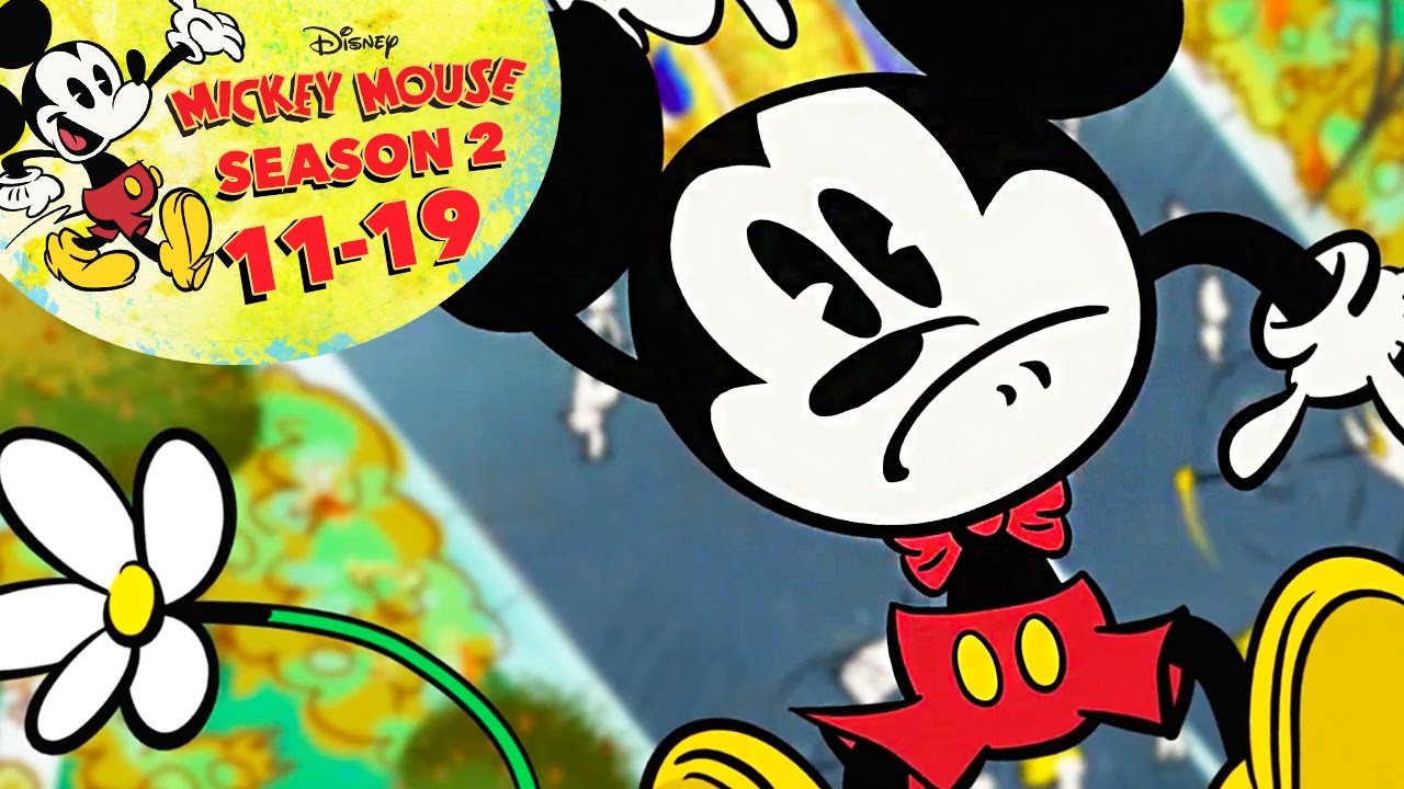 Mickey Mouse Cartoon Season 2 Episodes 11-19 🎬