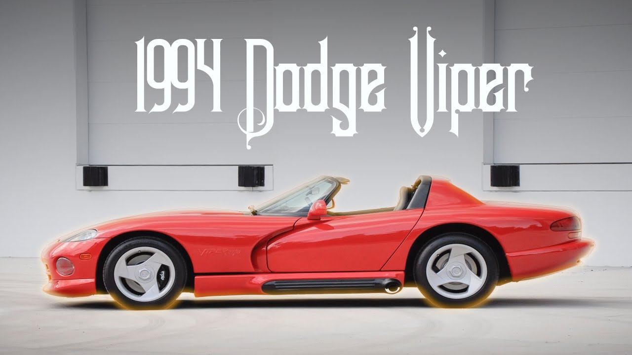 1994 Dodge Viper Gear Shift Review π