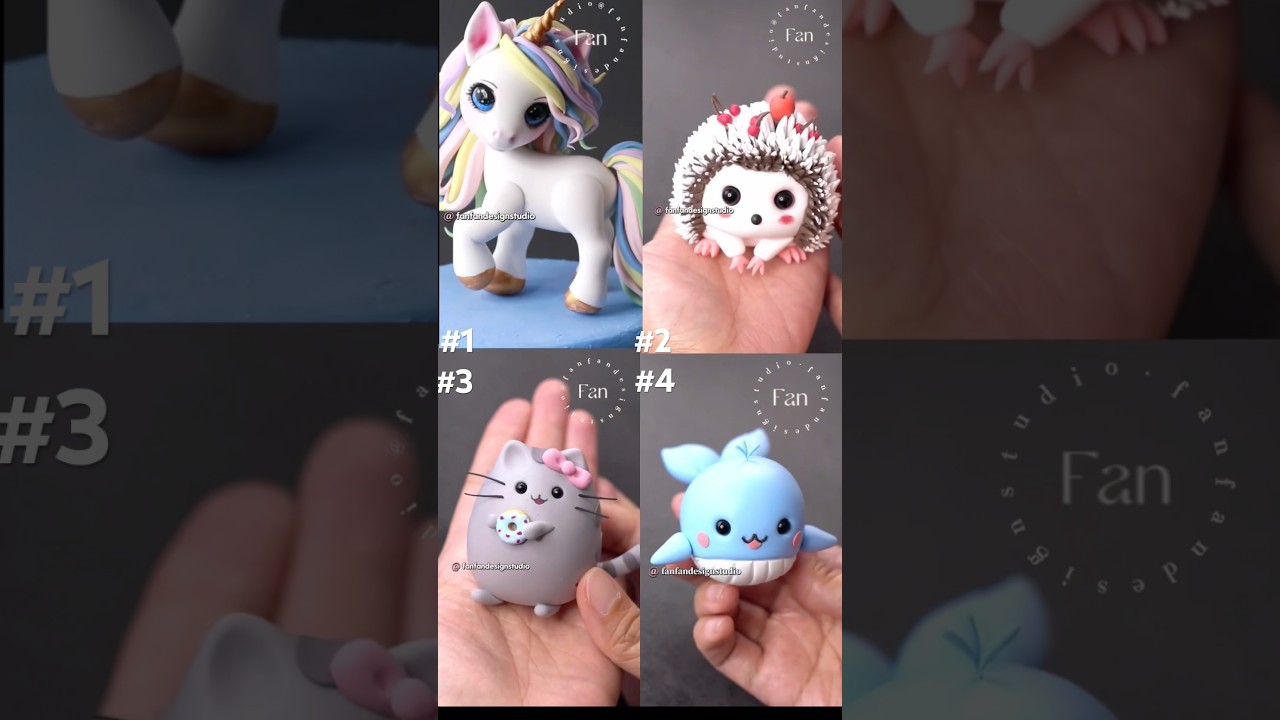 Air-Dry Soft Foam Clay Craft Tutorial 🐬