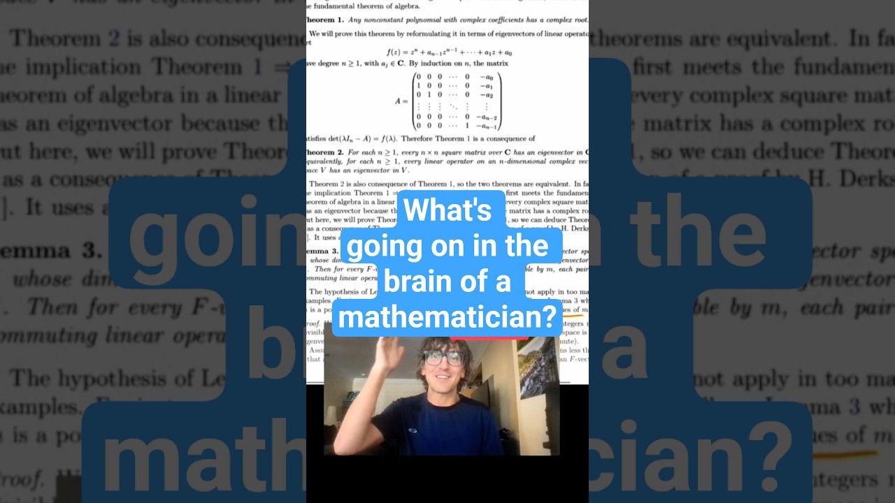 Unlocking the Mind of a Mathematician: What Happens in the Brain? 🧠