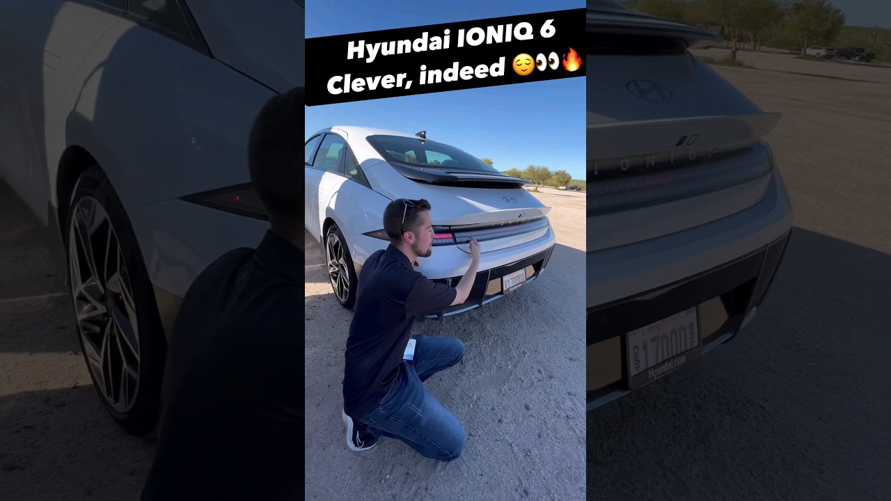 Top 3 Smart Tech Features in the 2023 Hyundai IONIQ 6 🚗