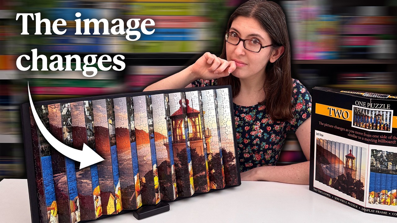 I've never seen a 3D puzzle like this before