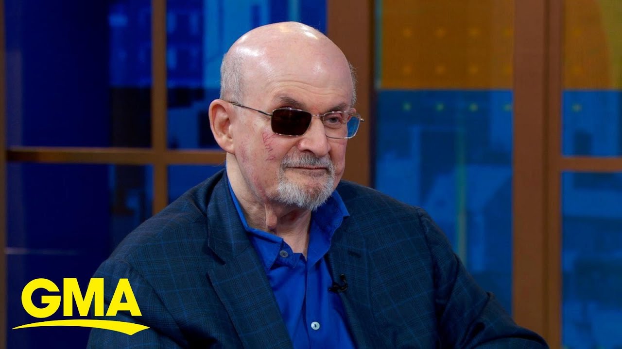 Rushdie on New Book 'Knife' & Surviving Attack 📖