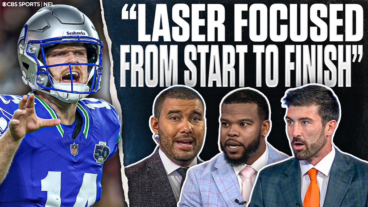 Seahawks Dominate Commanders with Darnold’s Near-Perfect Performance 🏈