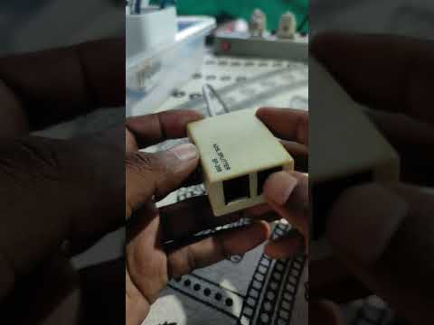 ADSL splitter | rj 11 splitter | phone and router splitter