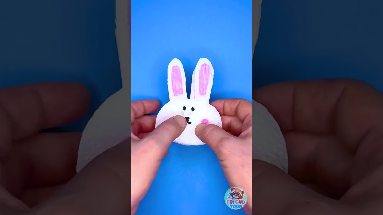 DIY Bunny Soap Tutorial 🐰 – Fun & Easy Kids’ Craft