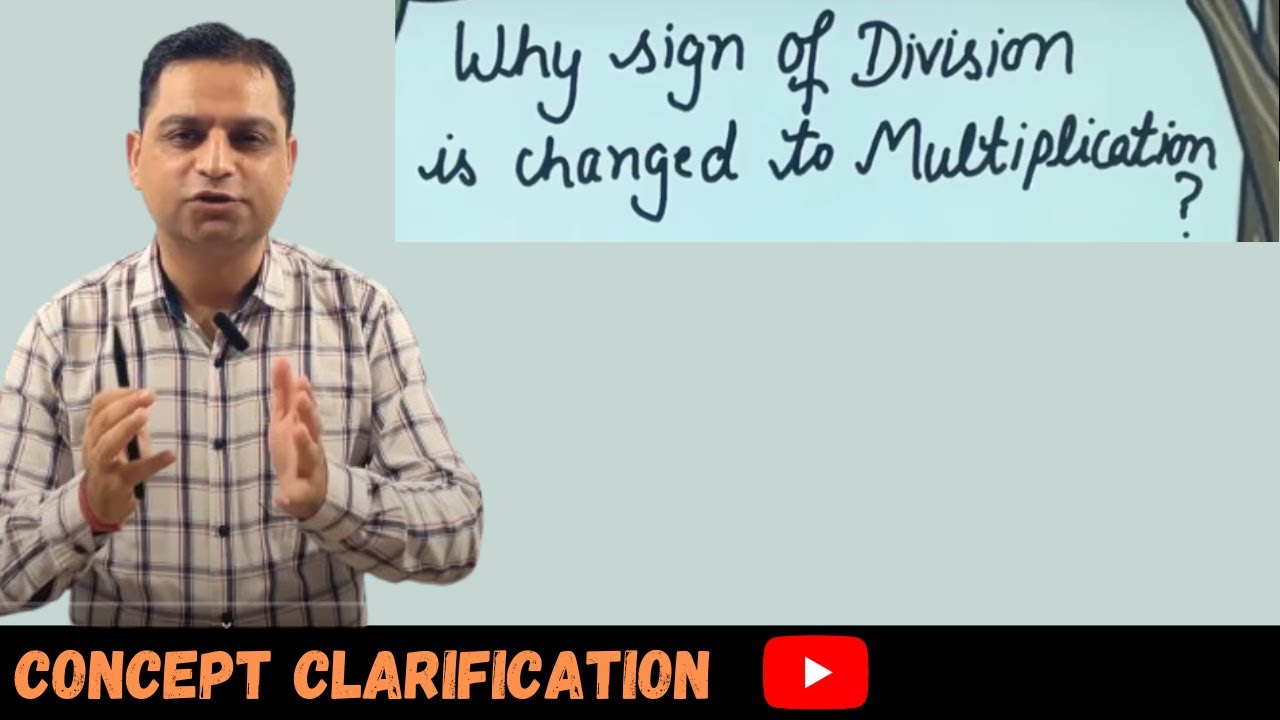 Understanding the Change from Division to Multiplication | Concept Clarification | Basic Math by NK Sir
