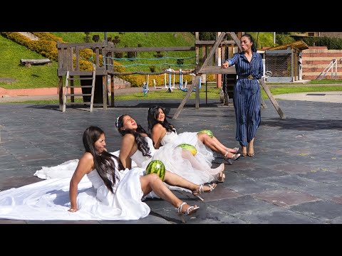 Millonaria utilizó una sandia para elegir a la futura madre de su nieto