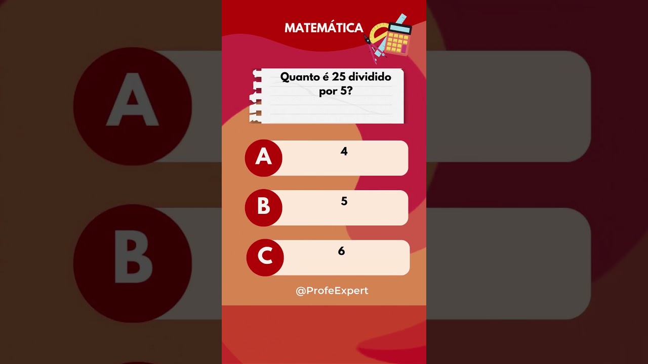 Desafio Matemático: O Quiz para Experts!
