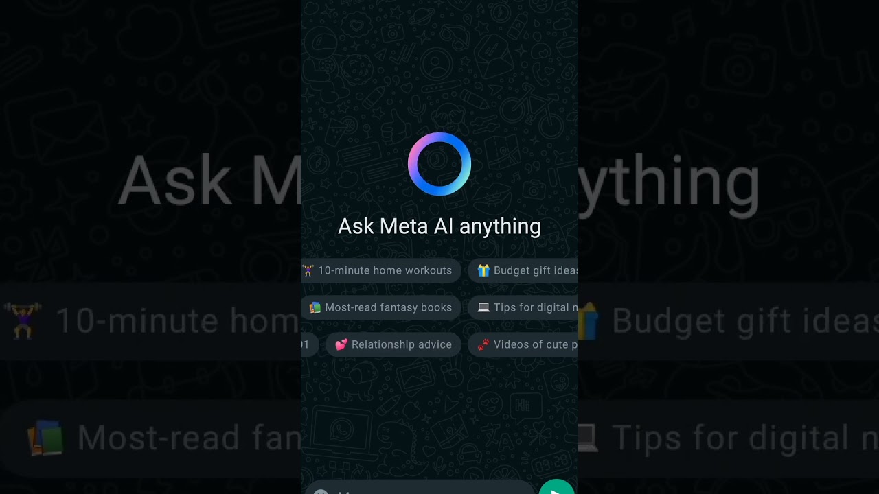 How to Use WhatsApp Meta AI ๐ค