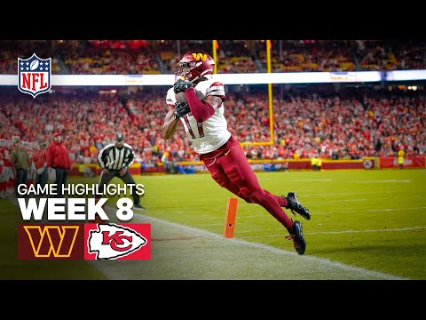 Washington Commanders vs Kansas City Chiefs Game Highlights | 2025 NFL Season Week 8