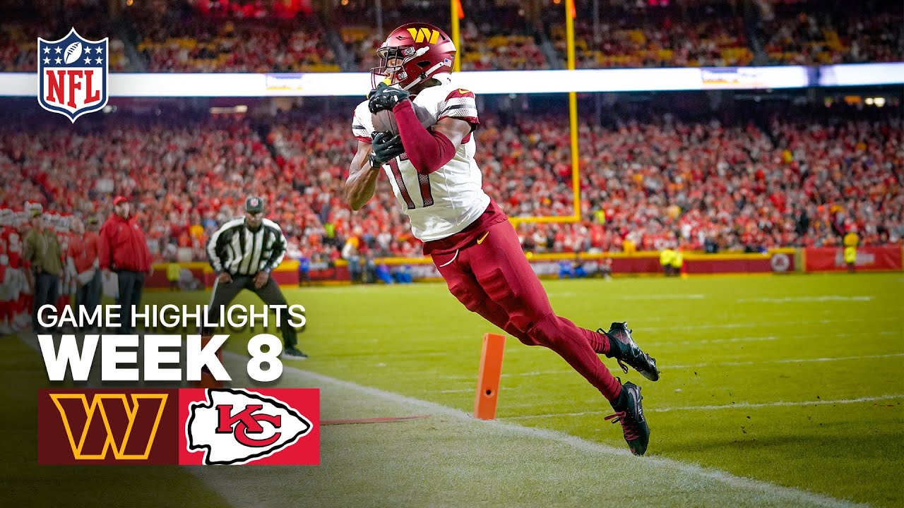 🔥 Washington Commanders vs Kansas City Chiefs Week 8 Highlights | 2025 NFL Season