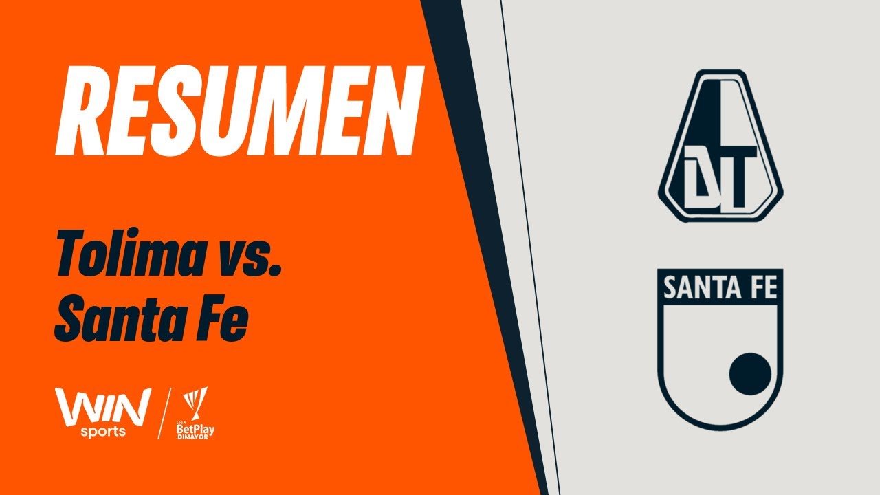 Tolima vs. Santa Fe: Resumen y Goles | Liga BetPlay 2025-2