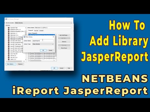 How To Add Library JasperReport On Netbeans
