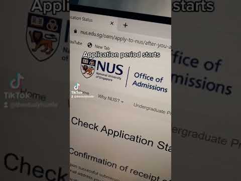 My Journey of Applying to Study at NUS