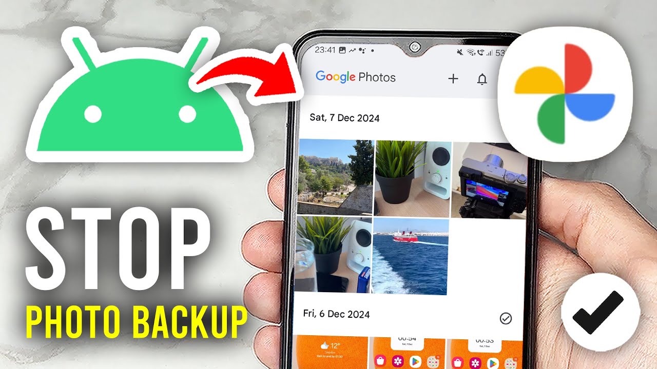 Stop Google Photos Backup on Android 📱