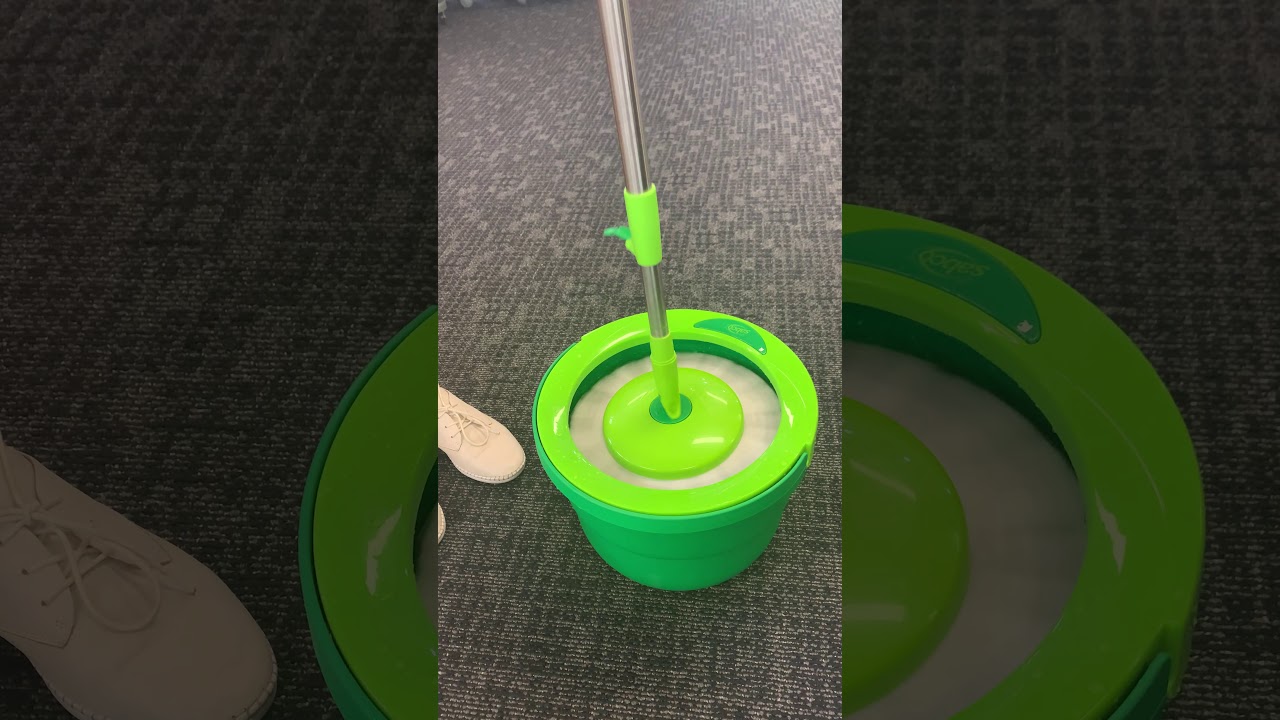 Avoid Wet Mop Fibers with Proper Spin Speed 🧹