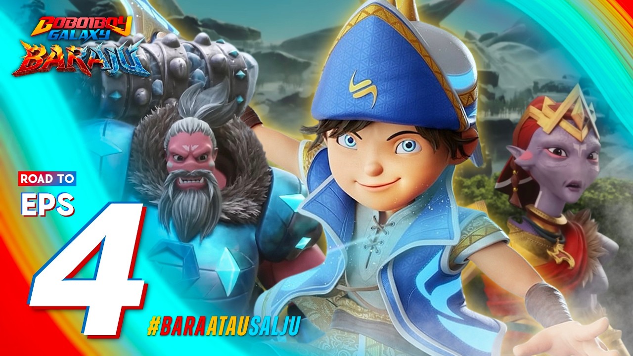 Boboiboy Galaxy Baraju Episode 04 | Sopan dan Menenangkan Situasi Baraju ✨