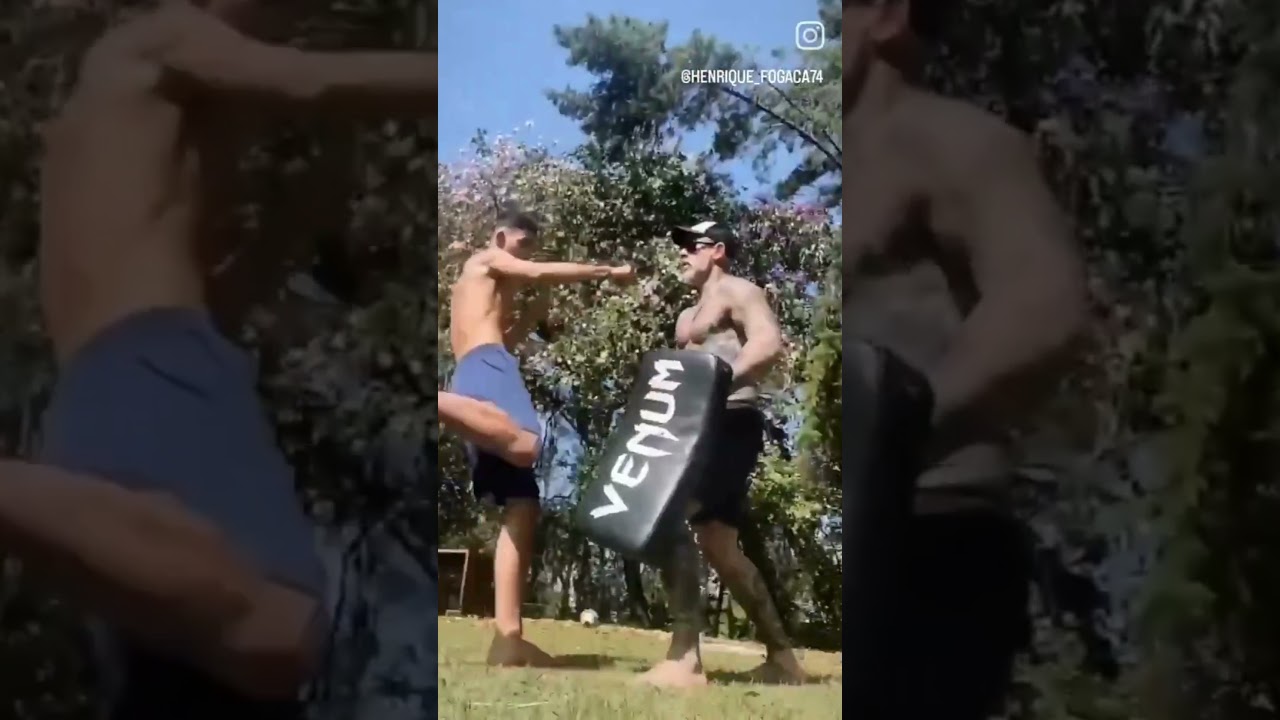 Chef Henrique Fogaça Treina com o Filho João 🏋️♂️