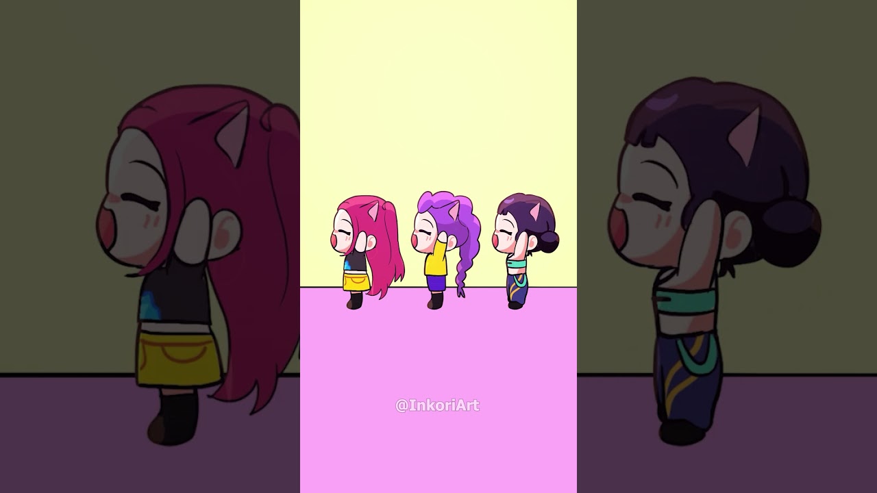 Kpop Demon Hunters: Adorable Girls in Action! ✨