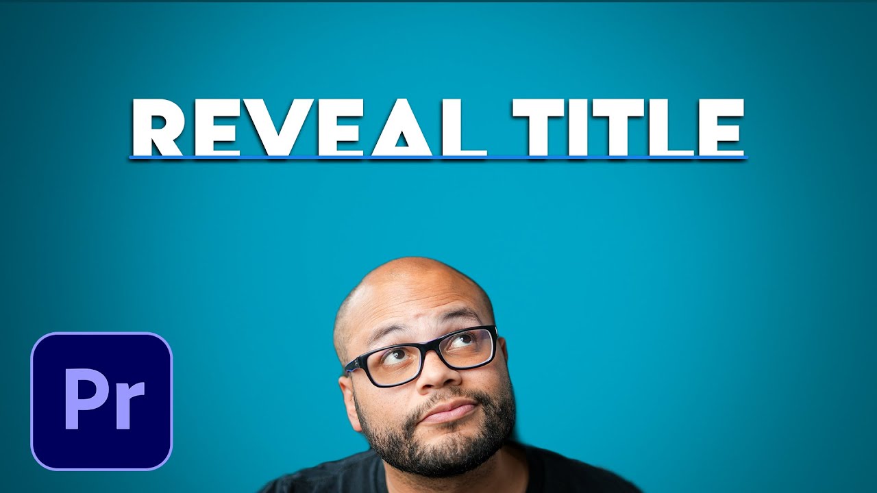Reveal Text, Titles & Logos in Premiere Pro 🎬