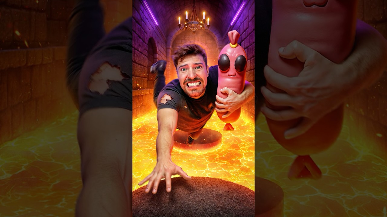 Jump Over Lava to Win!🔥