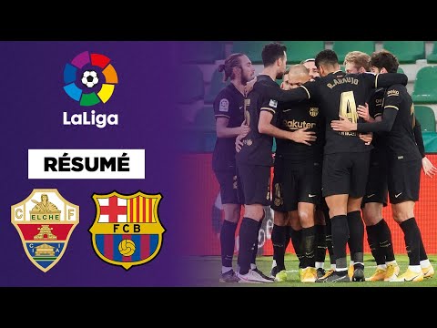 Résumé : Le Barça sans forcer à Elche