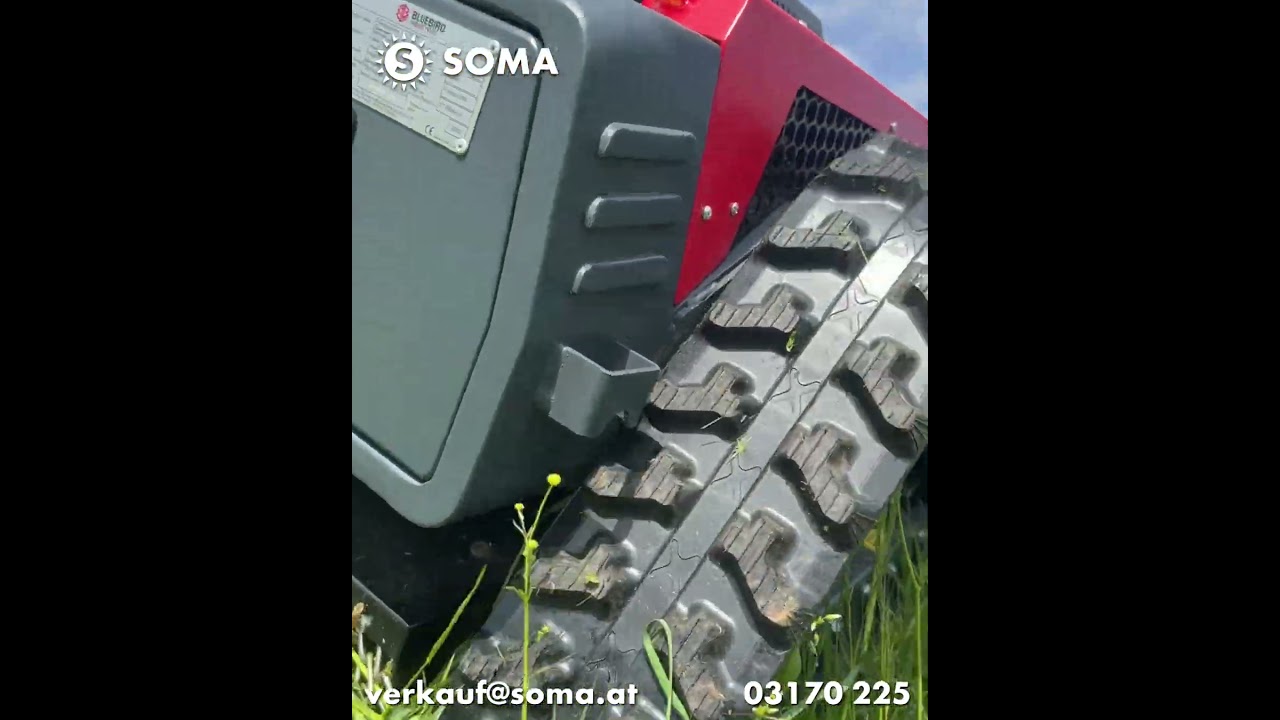 Bluebird Böschungsmulcher im Härtetest: Perfekt für steile Hänge 🚜