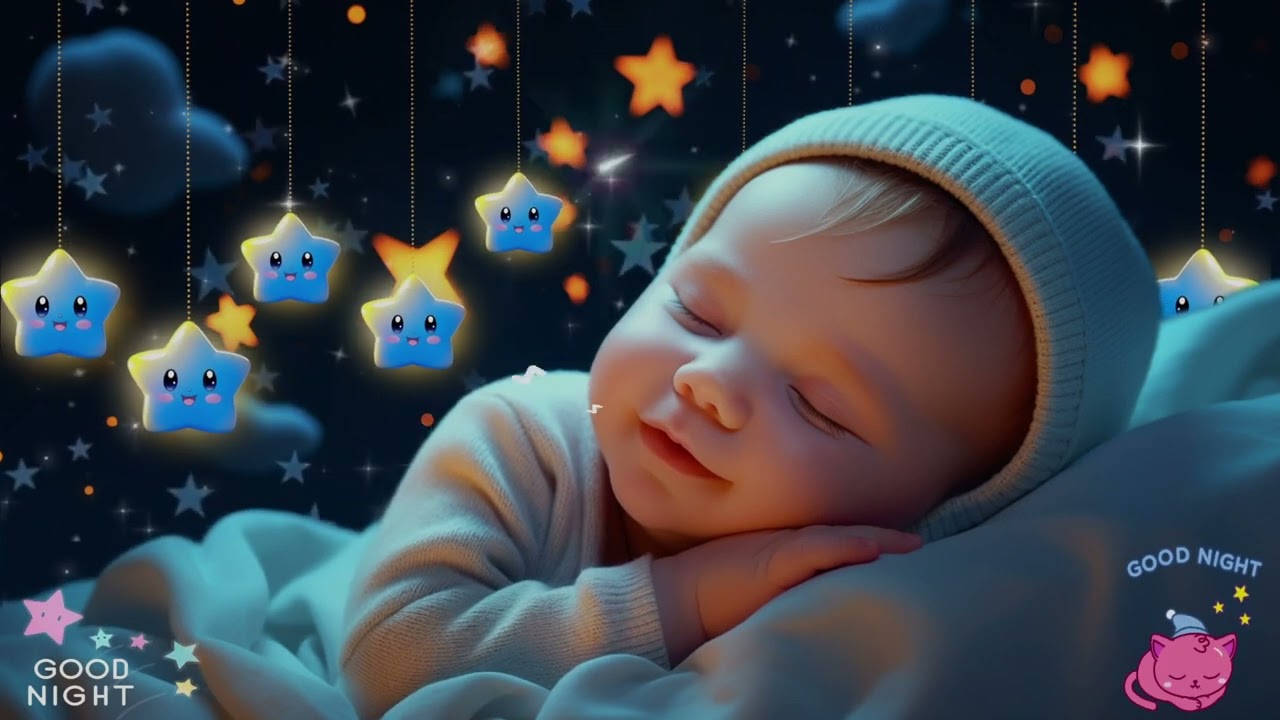 Relaxing Baby Sleep Music 🎶 Fall Asleep Fast with Mozart & Brahms