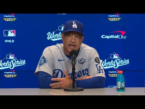 2025 World Series: Dave Roberts on Yamamoto’s dominant complete game to tie World Series