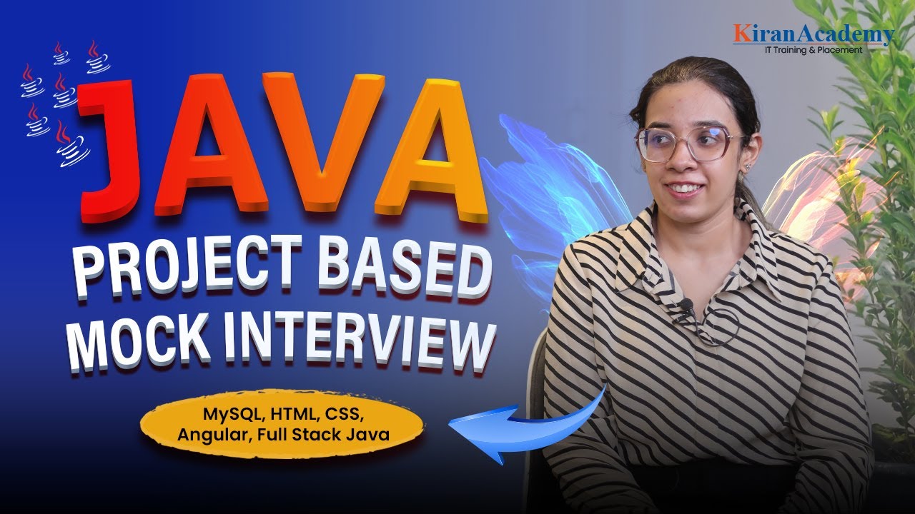 Full Stack Java Mock Interview for Freshers in Pune 🎓