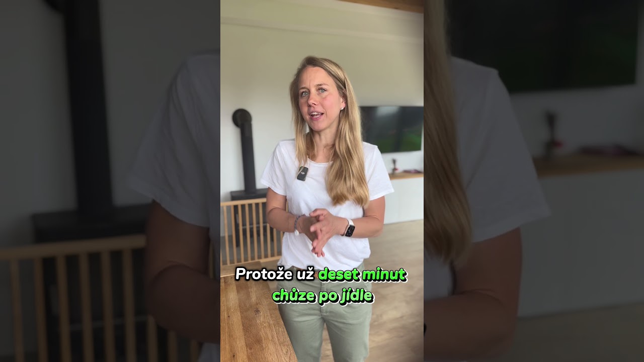 Chceš lepší cukr v krvi? Vyzkoušej 10min chůze po jídle! 🚶‍♂️