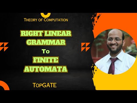 Right Linear Regular Grammar to Finite Automata | Formal Languages & Automata Theory | TOC