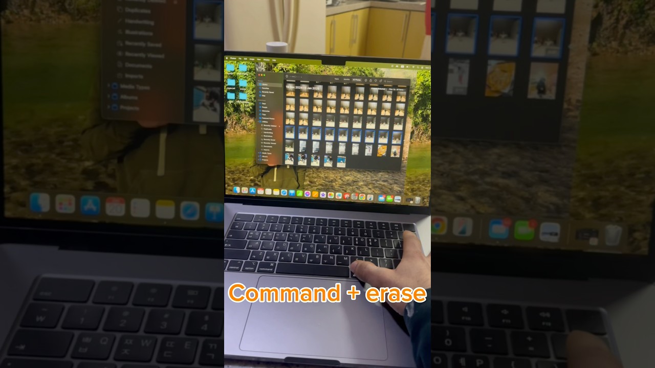 Quickly Delete Photos on MacBook with Shortcut