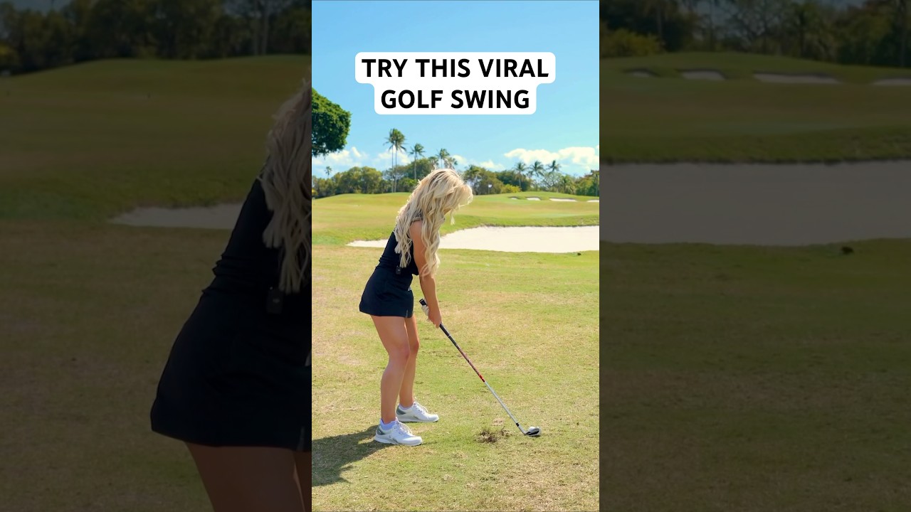 Team USA Golfer Emily Demonstrates Impressive Golf Swing