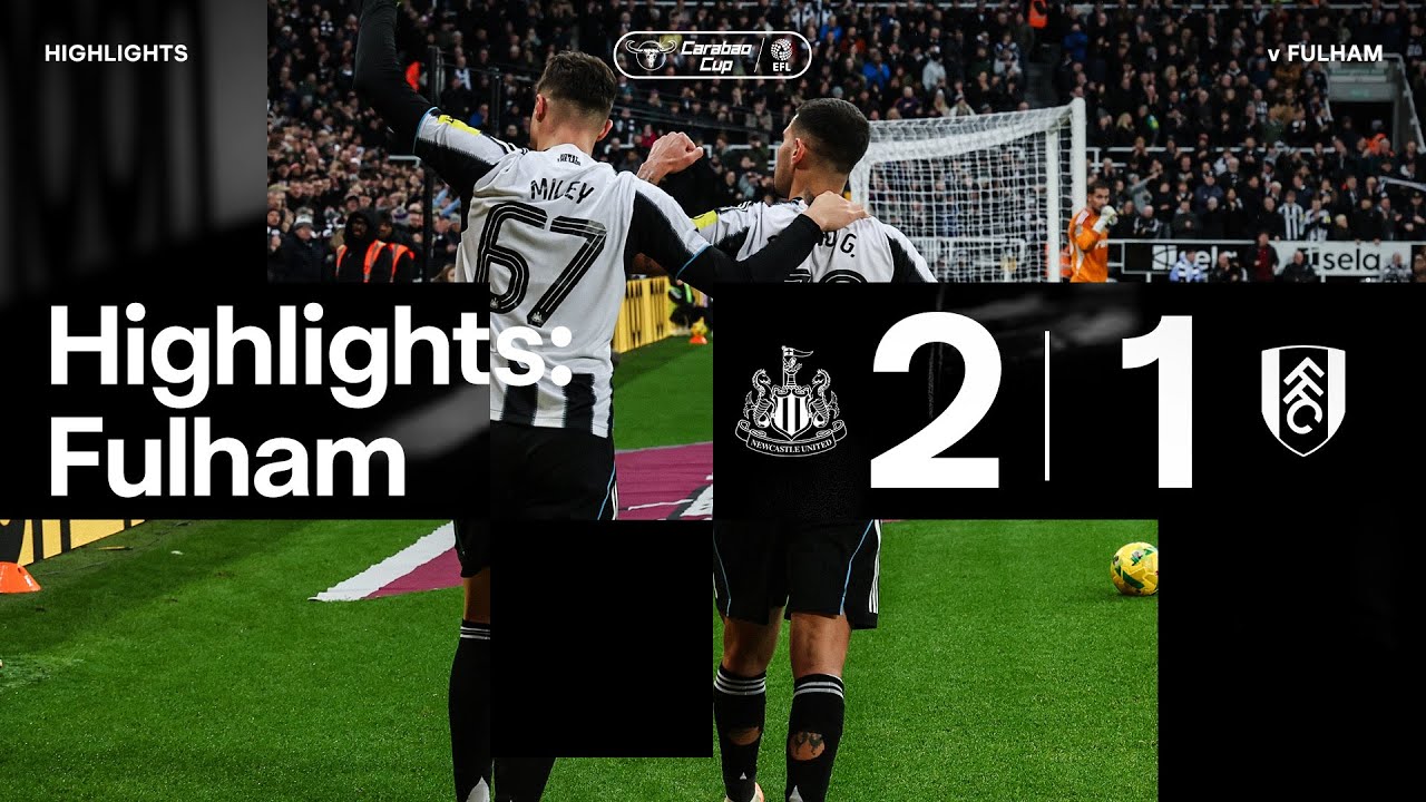 Newcastle's Last-Minute Win Over Fulham ⚽